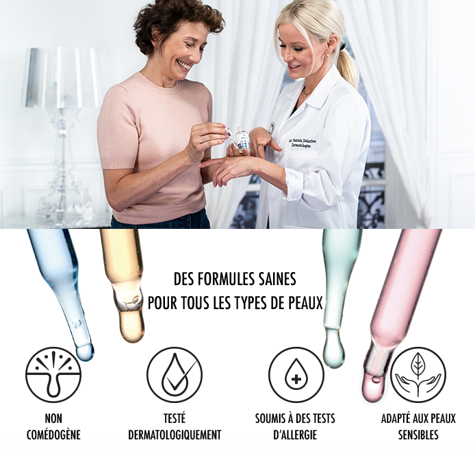 Des formules saines pour tous les types de peaux